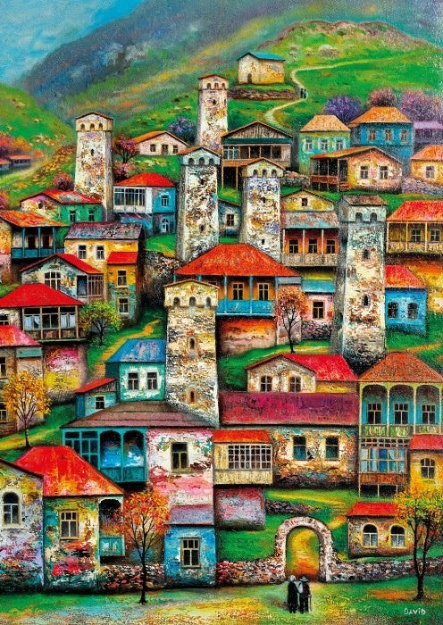 Beautiful Village 1000pc