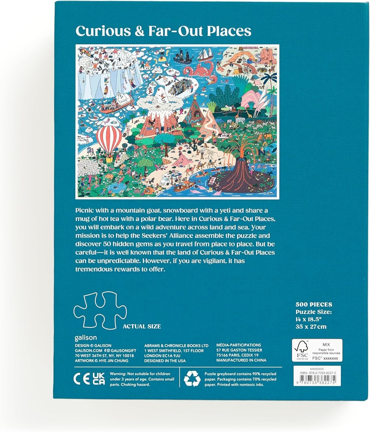 Where's ________? Curious And Far Out Places 500pc
