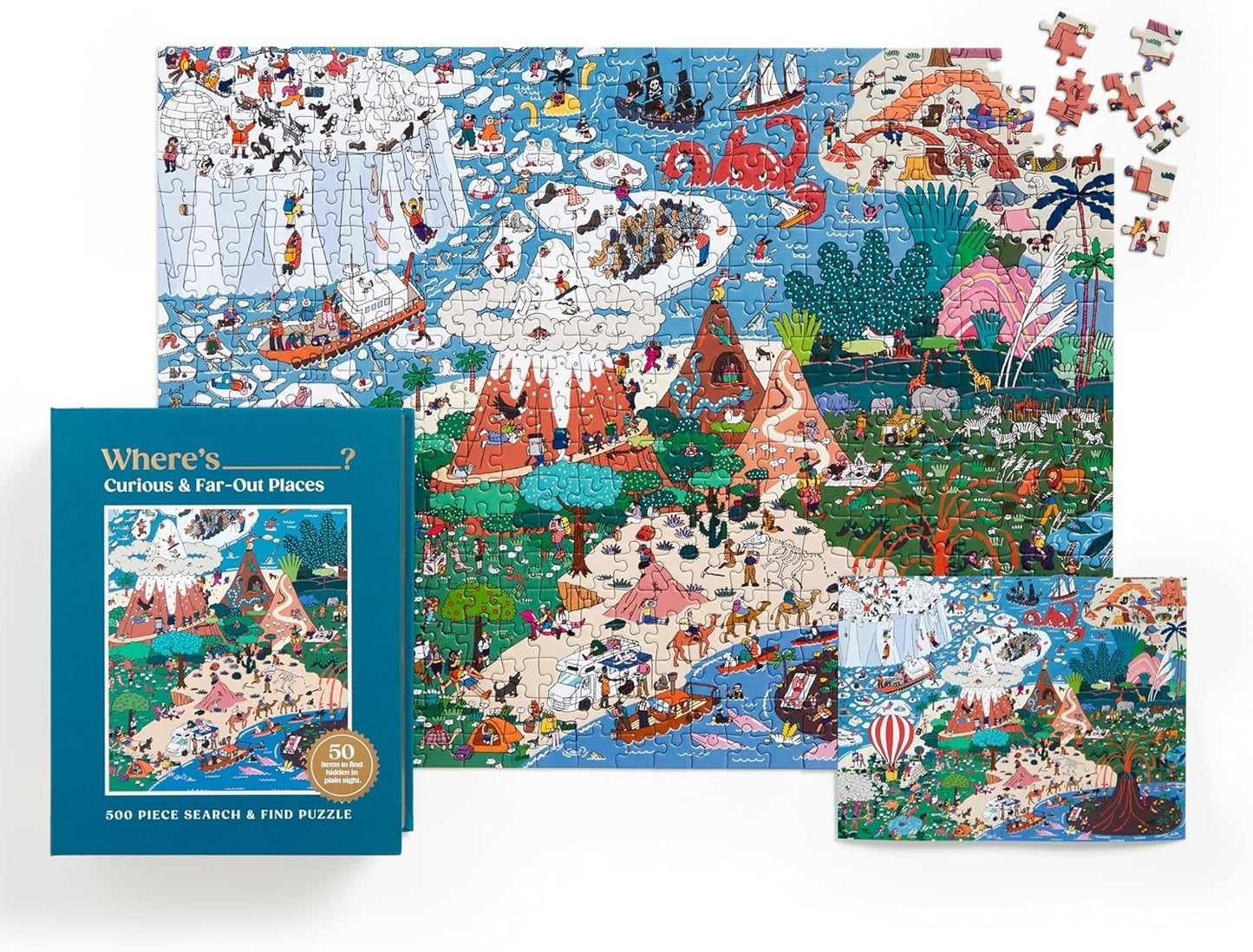 Where's ________? Curious And Far Out Places 500pc