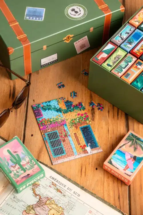 La Malle à Souvenirs - 24 Mini Puzzle Box Set