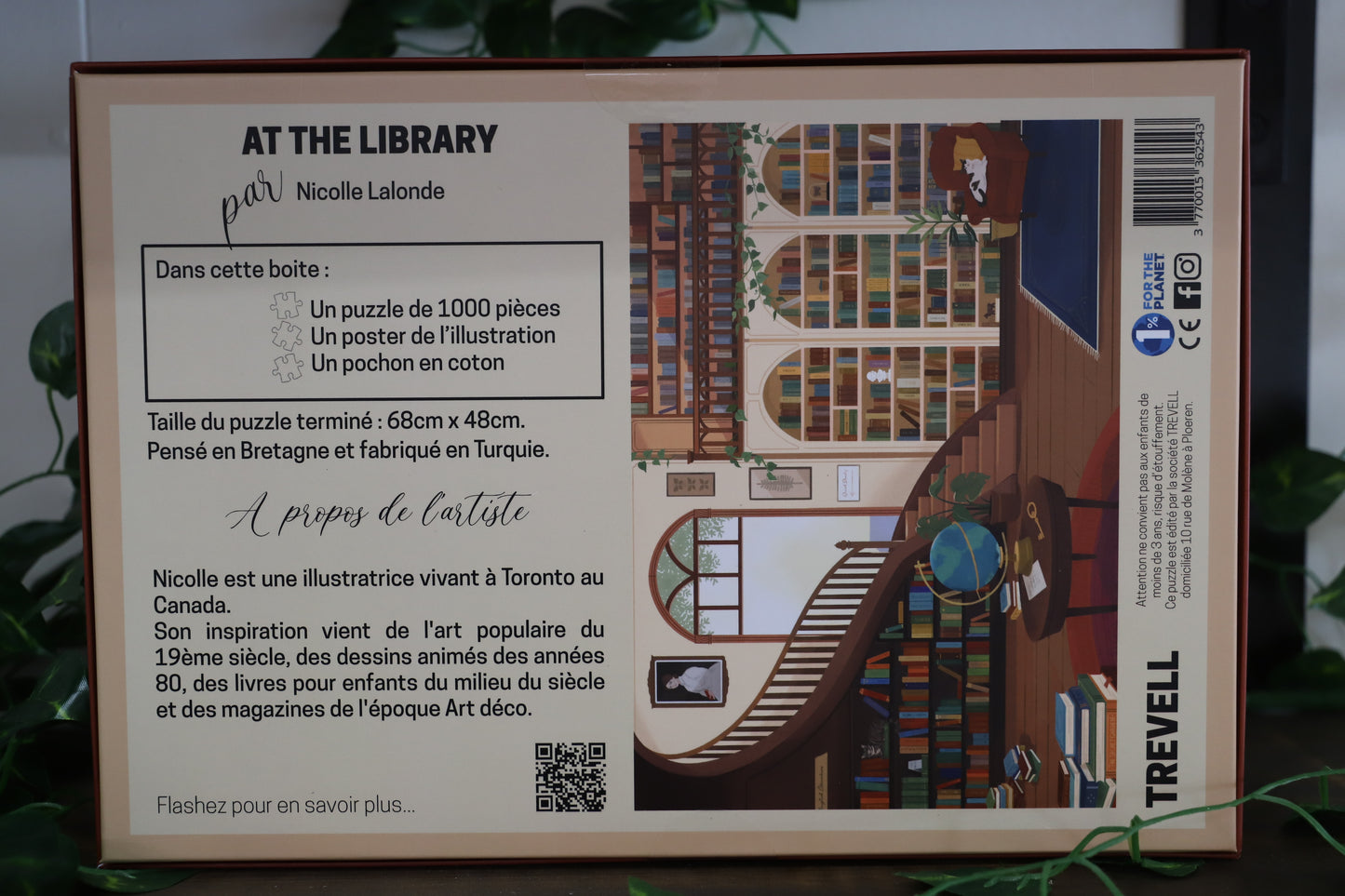 At The Library 1000pc