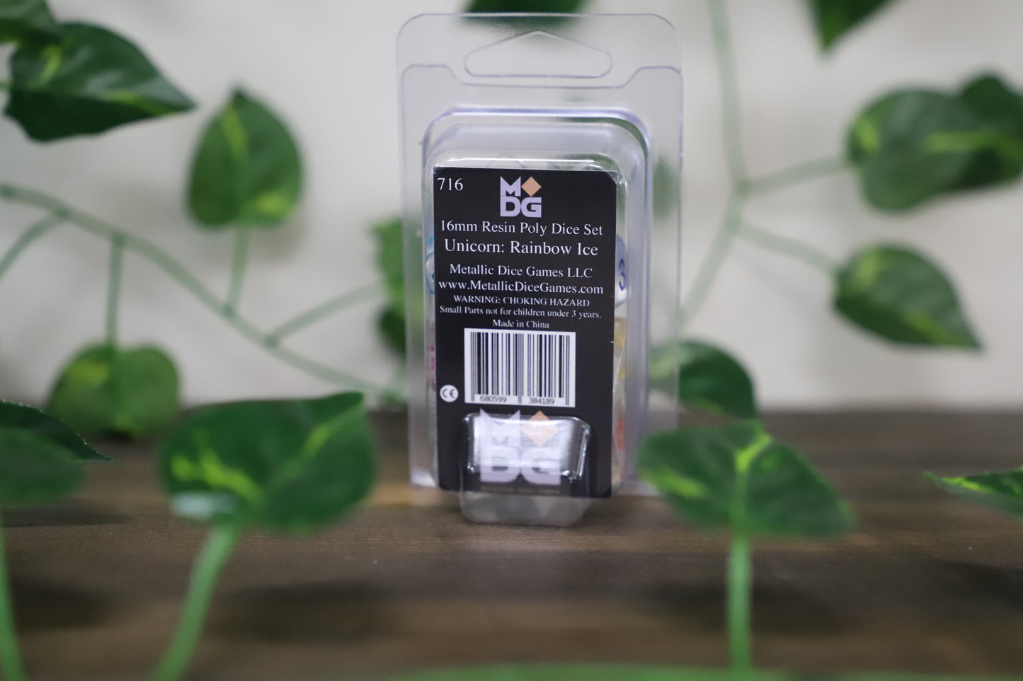 Unicorn Rainbow Ice - 7 Dice Set