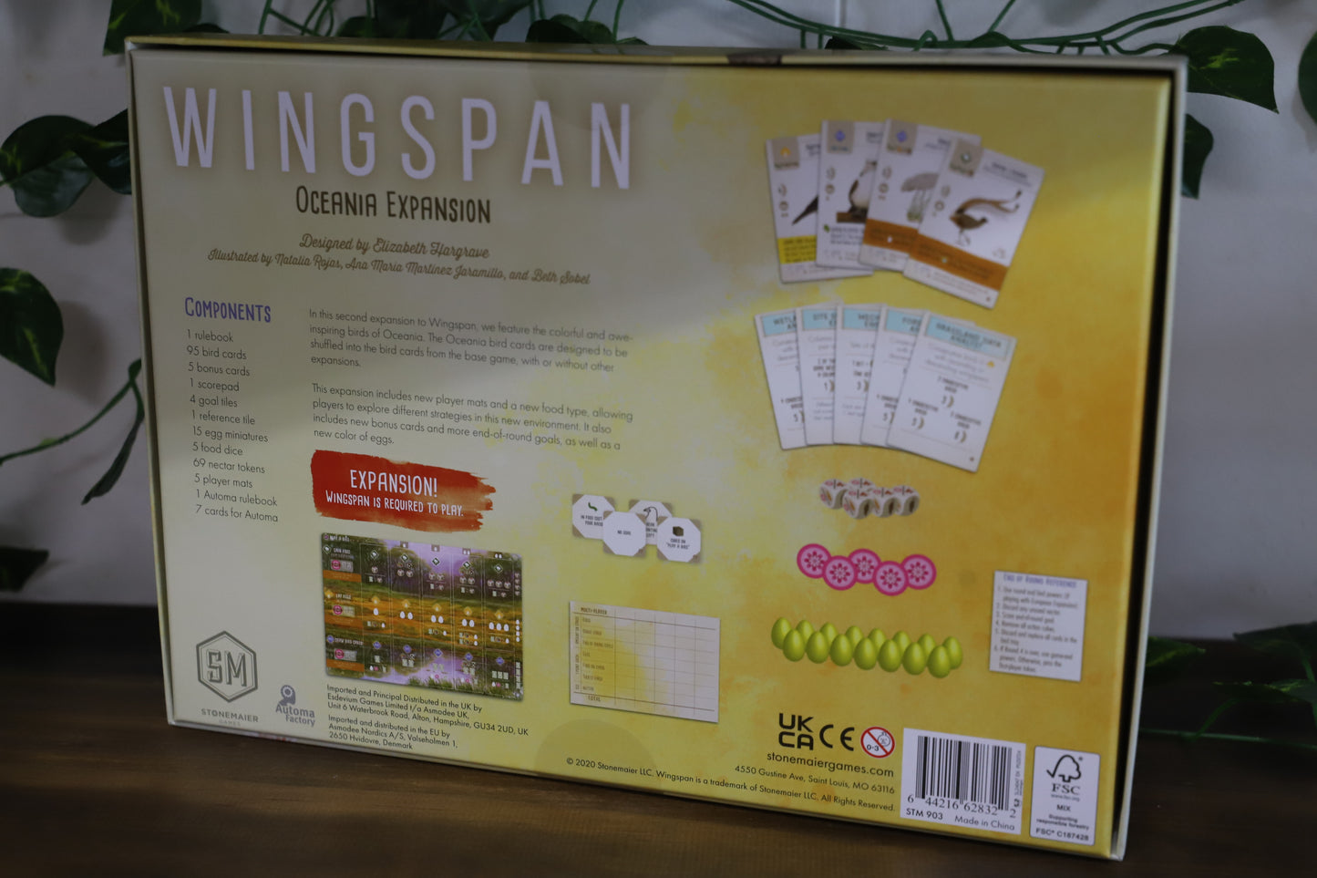 Wingspan Oceania Expansion