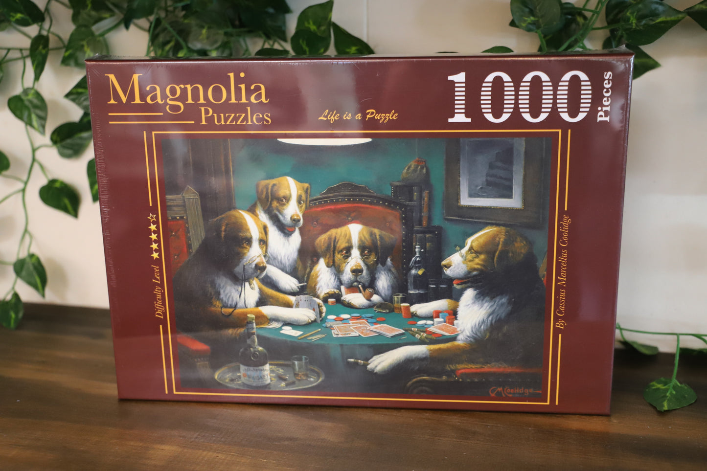 Dogs Playing Poker 1000pc