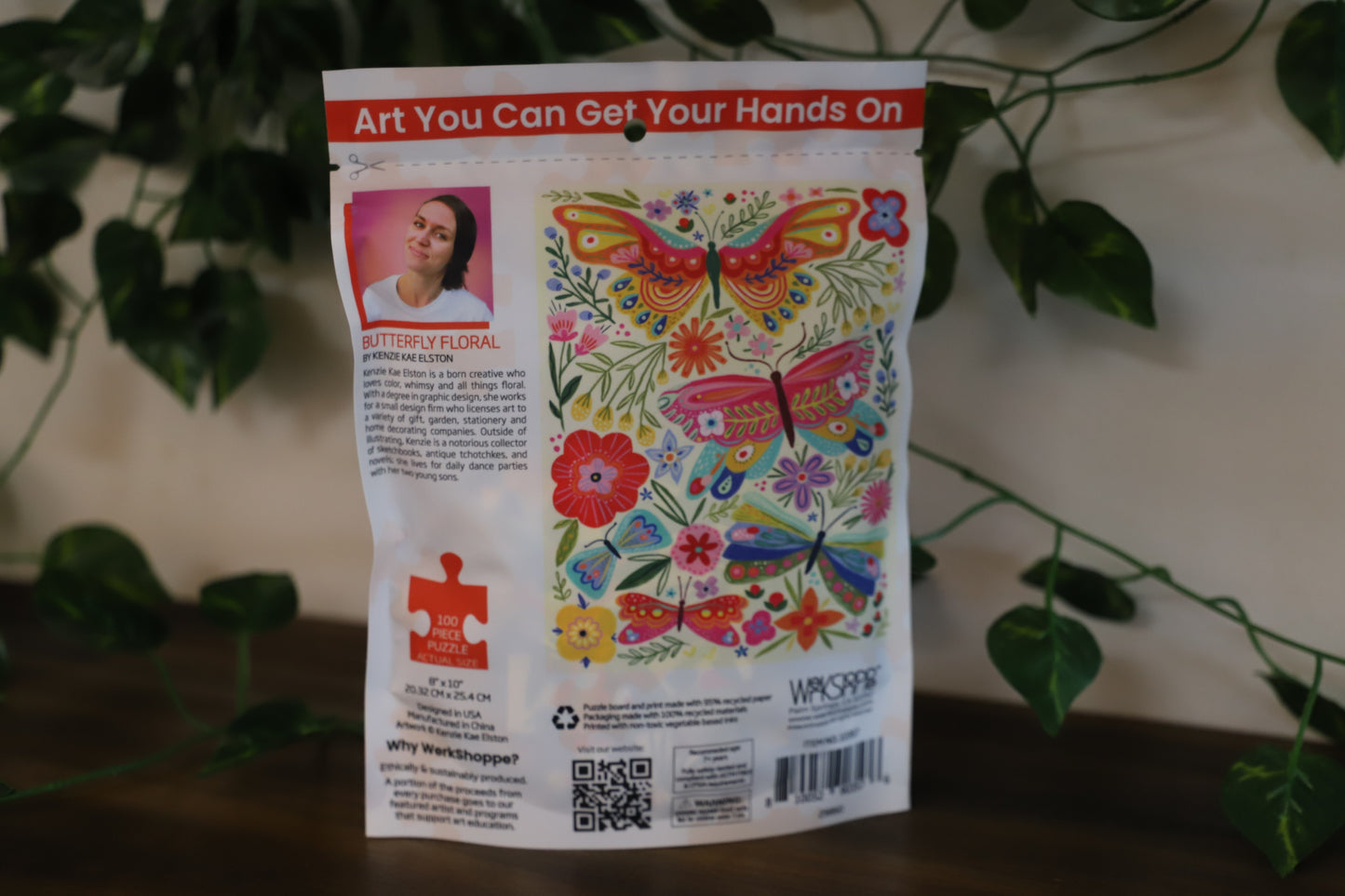 Butterfly Floral 100pc