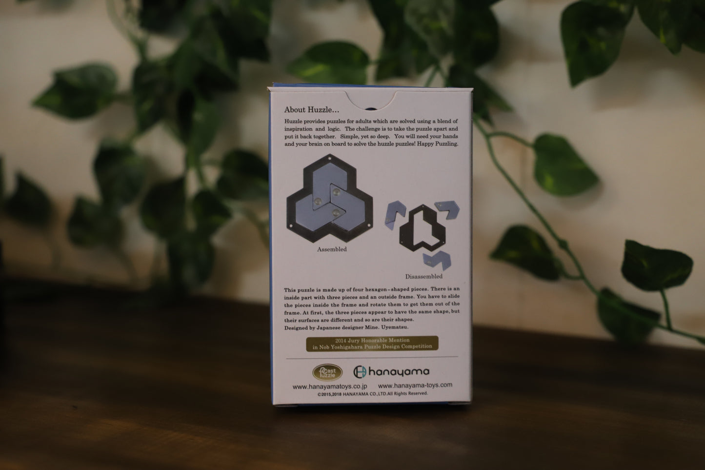 Huzzle Cast Hexagon