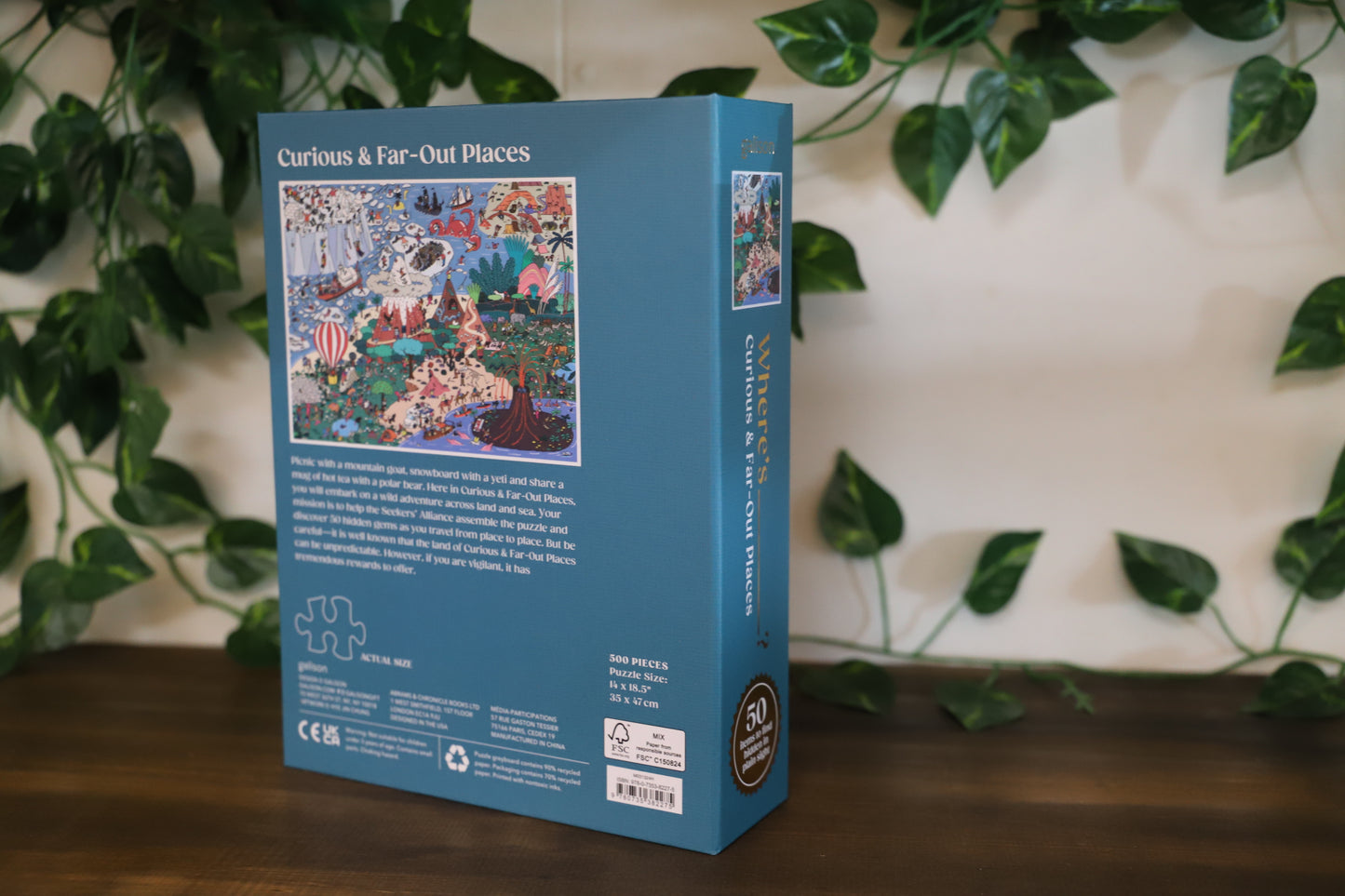 Where's ________? Curious And Far Out Places 500pc