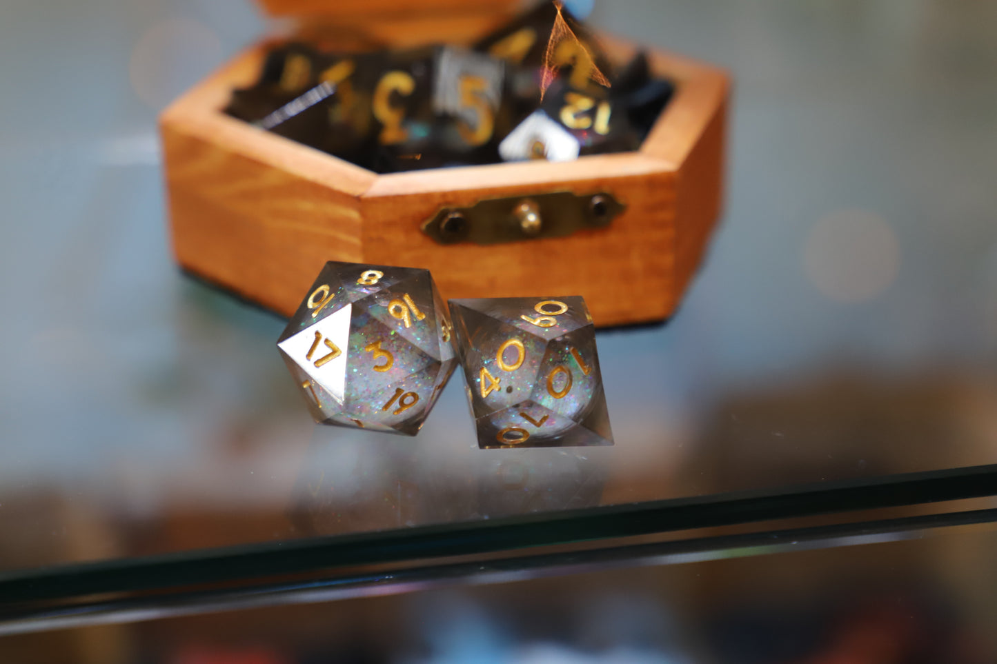 Liquid Core 7 Dice Set
