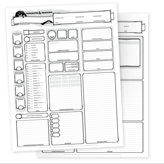 Character Sheets