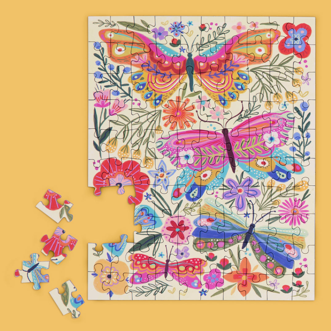 Butterfly Floral 100pc