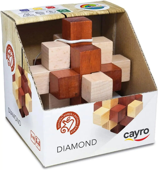 Diamond Wooden Puzzle