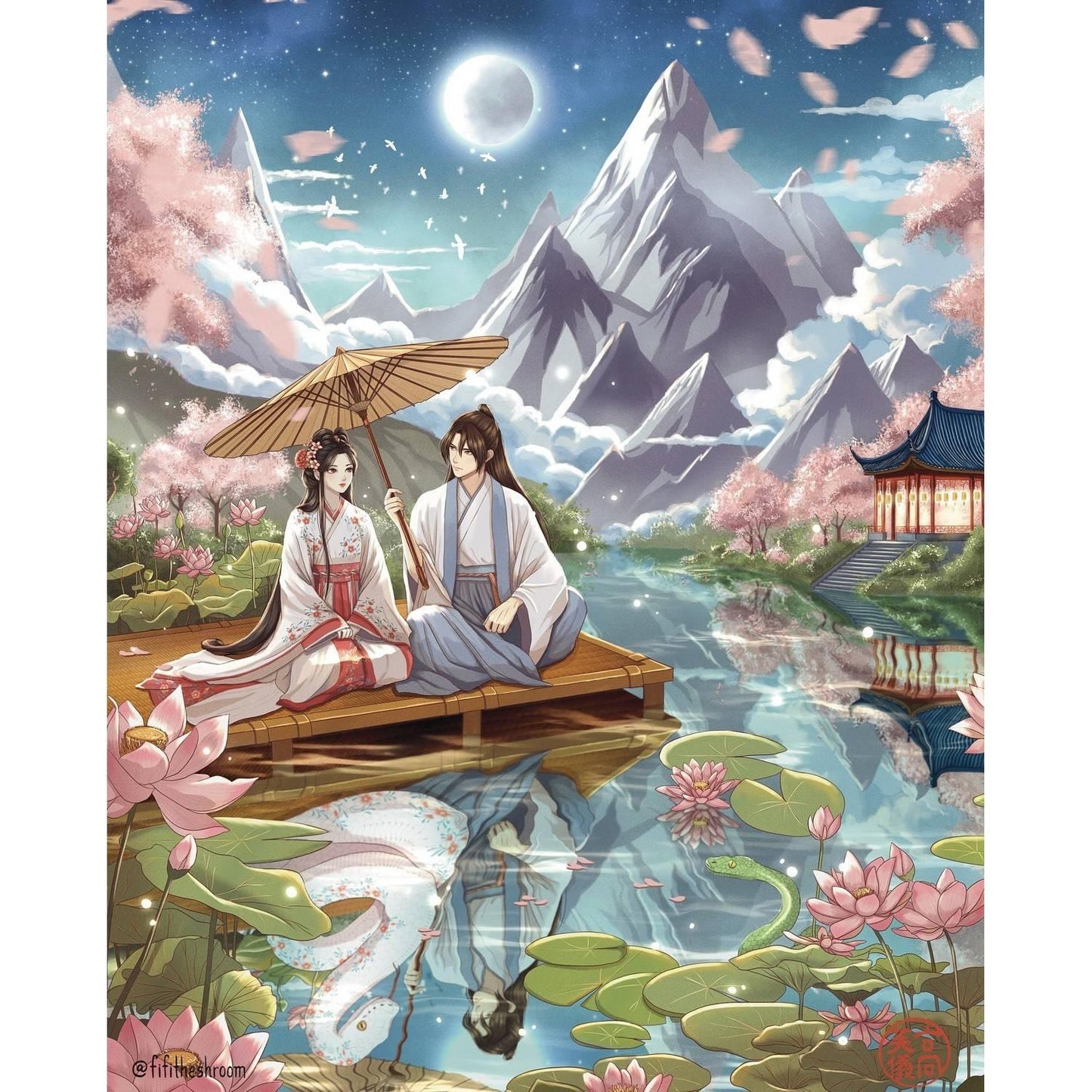 Legend Of The White Snake 1000pc
