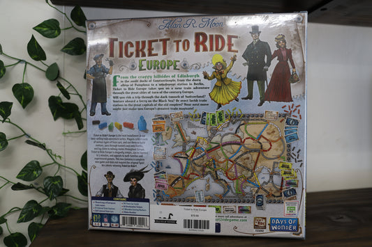 Ticket To Ride Europe