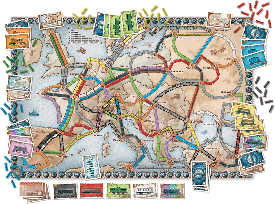 Ticket To Ride Europe
