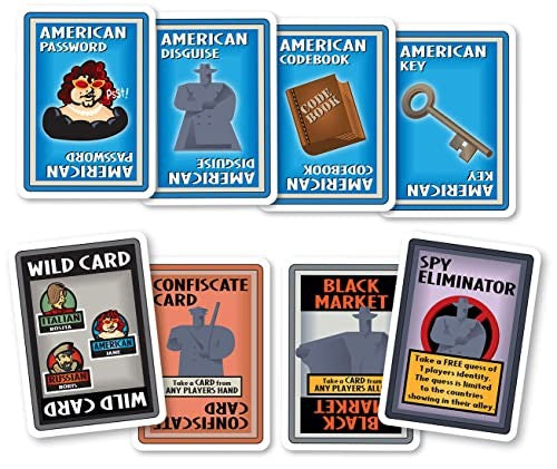 Spy Alley Card Game