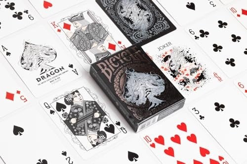 Black Dragon Playing Cards