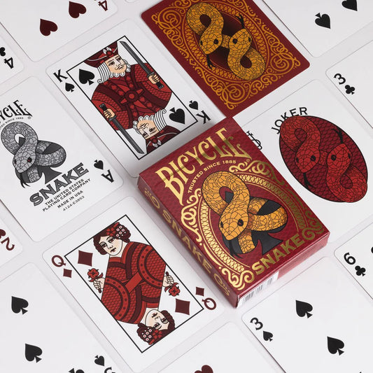 Year Of The Snake Playing Cards