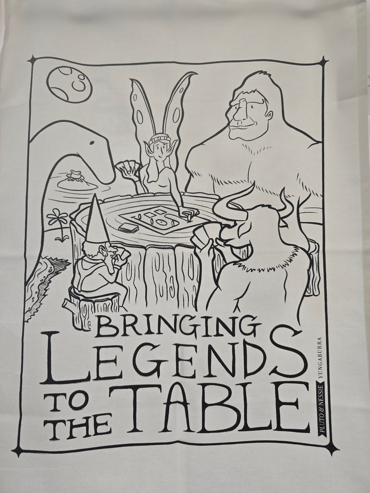 Luca's Legends Tea Towel
