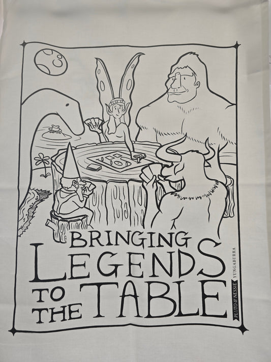 Luca's Legends Tea Towel
