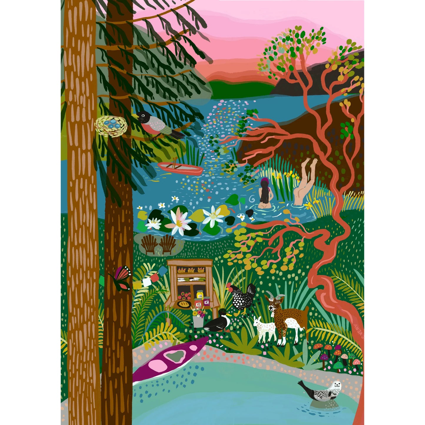 Salt Spring Island 1000pc