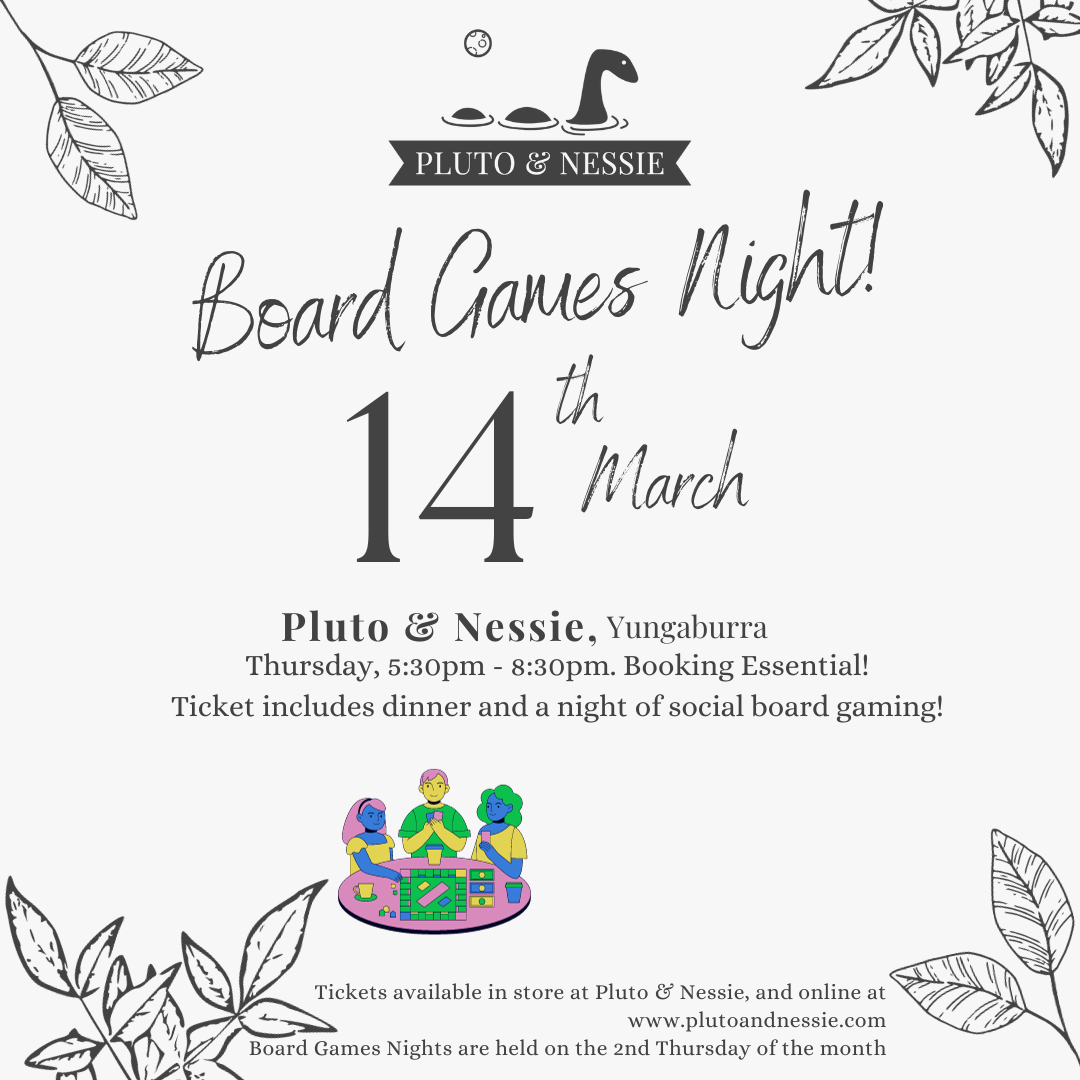 14MAR24 - Board Games Night (Pluto & Nessie)