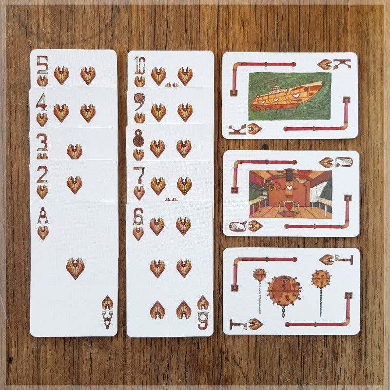 Steampunk Machinery - Playing Cards