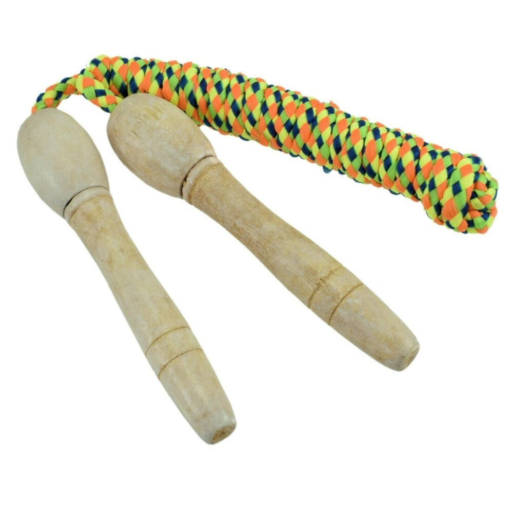 Skipping Rope 82" With Wooden Handle
