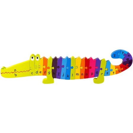Crocodile 25 Piece Alphabet Puzzle