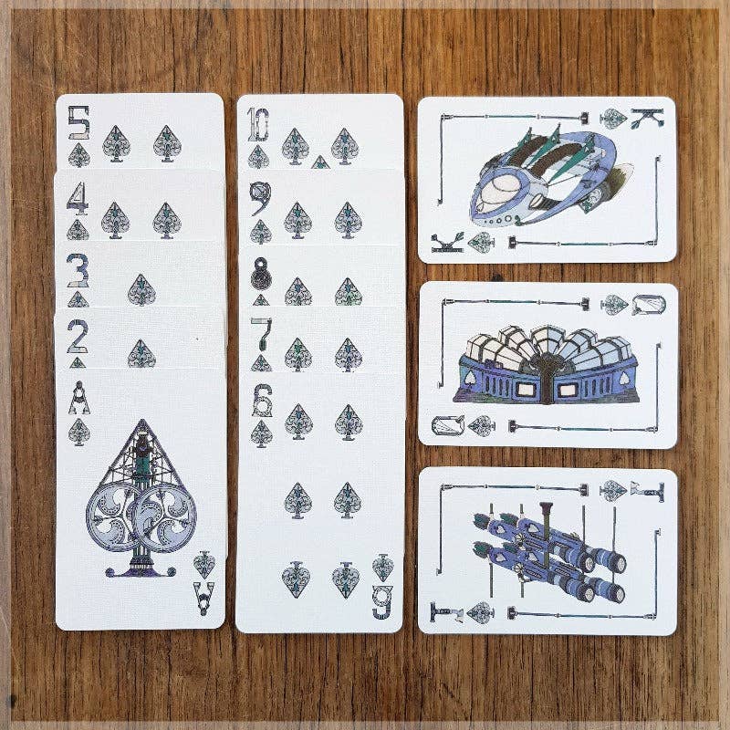 Steampunk Machinery - Playing Cards