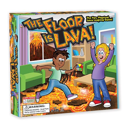 The Floor Is Lava Leaping Game