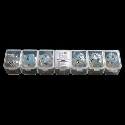 Gemstone Opalite 7 Dice Set