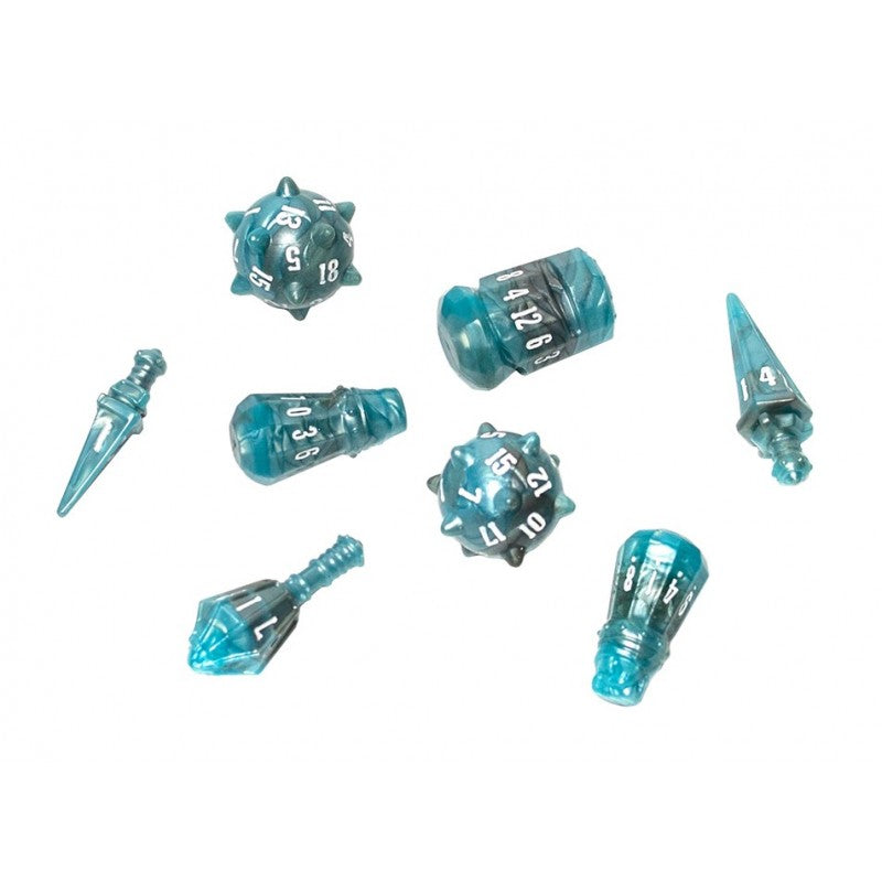 Warrior 8 Dice Set Stalwart Storm