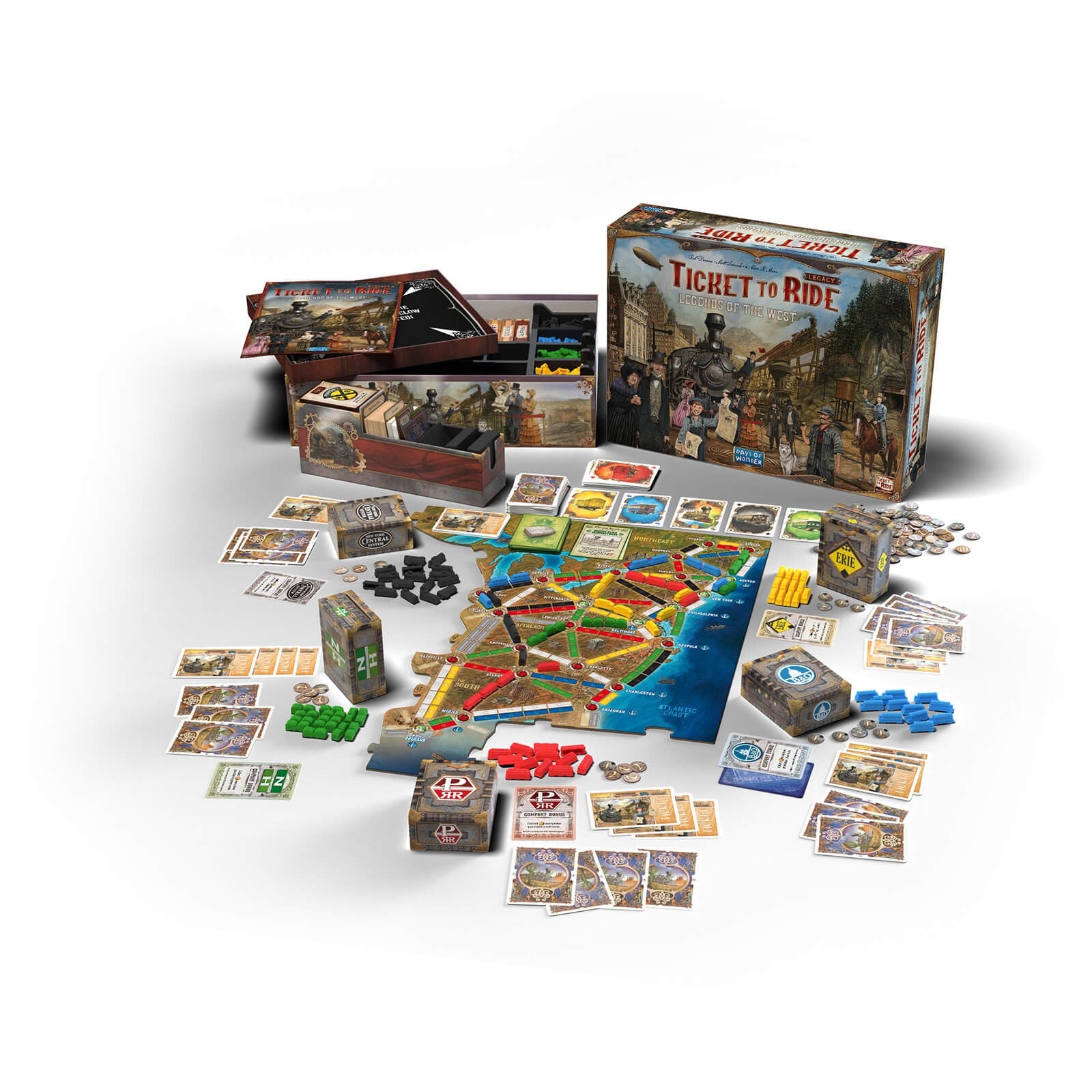 Ticket To Ride Legacy: Legends Of The West