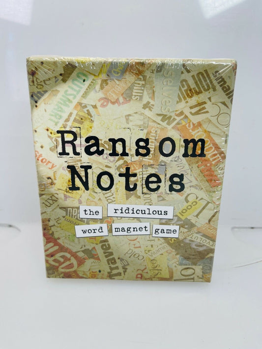 Ransom Notes: The Ridiculous Word Magnet Game