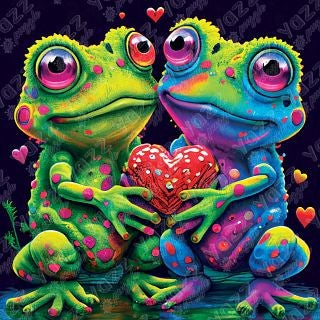 Frogs In Love 1023pc