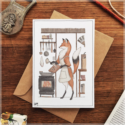 Chop Chop - Greeting Card