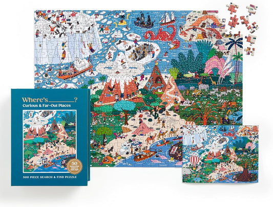 Where's ________? Curious And Far Out Places 500pc