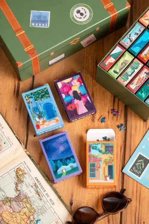 La Malle à Souvenirs - 24 Mini Puzzle Box Set
