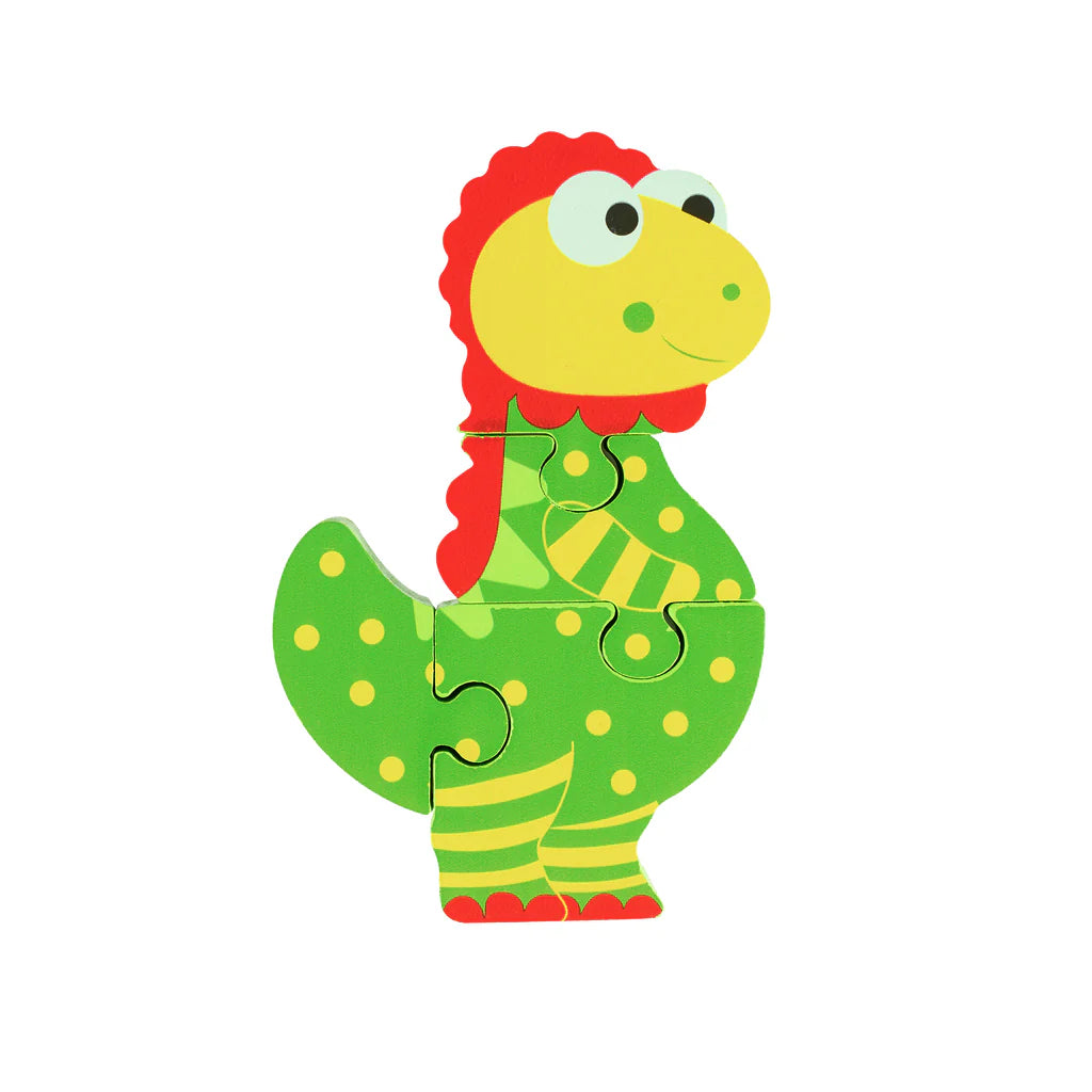 Dinosaur 4 Piece Wooden Puzzle