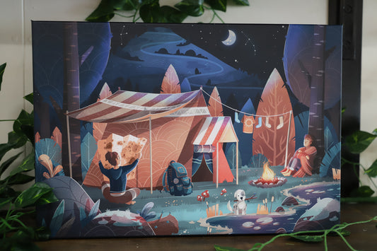 Camping Under The Stars by Trevell 1000pc