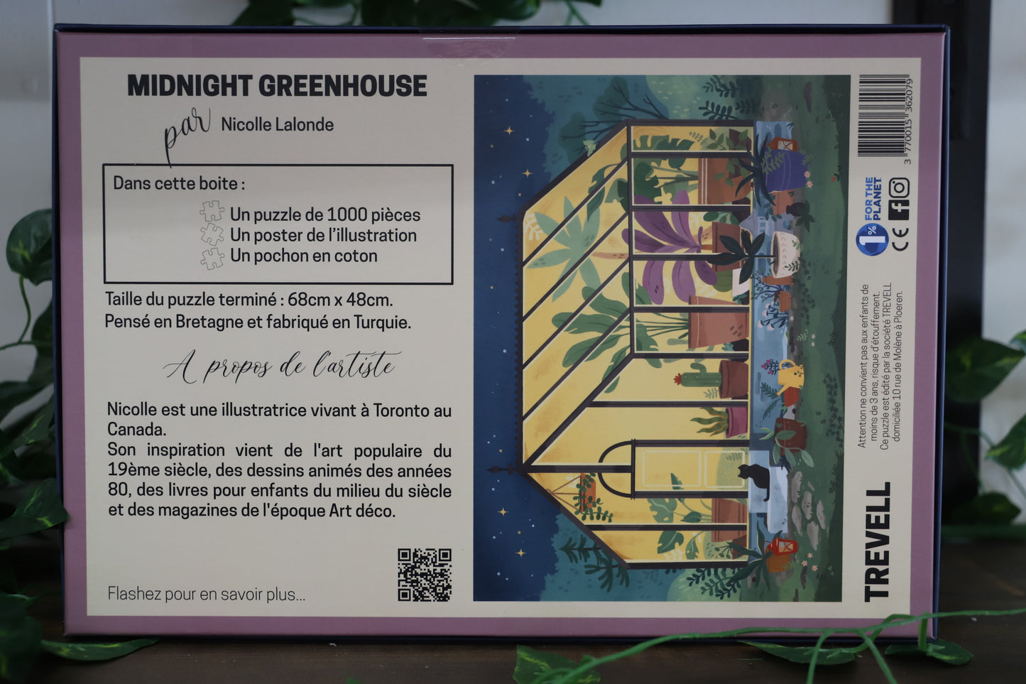 Midnight Greenhouse by Trevell 1000pc