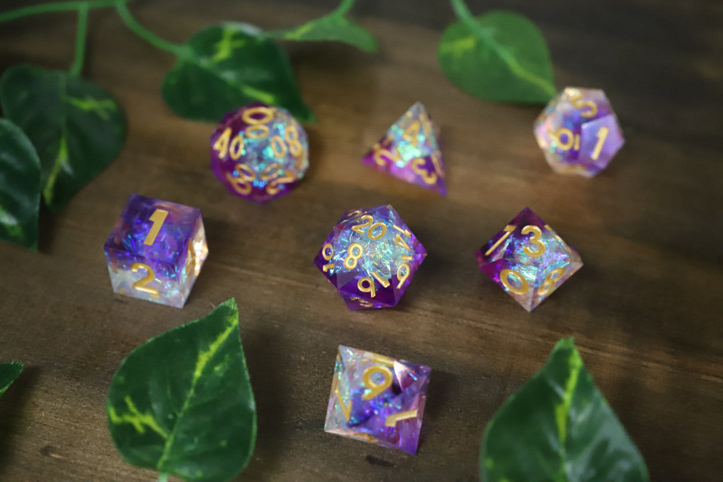 Royal Geode 7 Set Dice