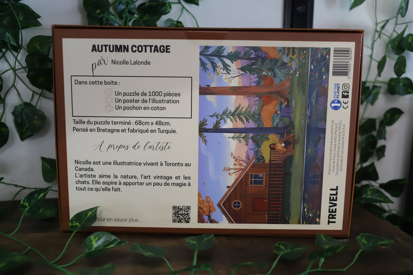 Autumn Cottage by Trevell 1000pc