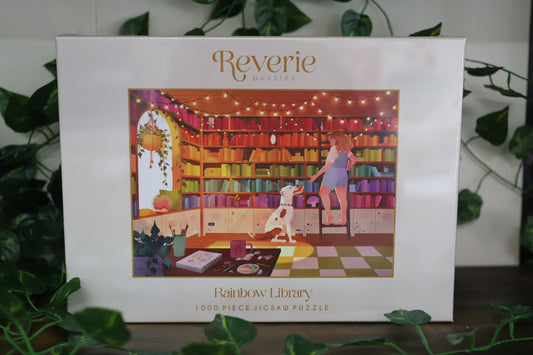 Rainbow Library by Reverie Puzzles 1000pc