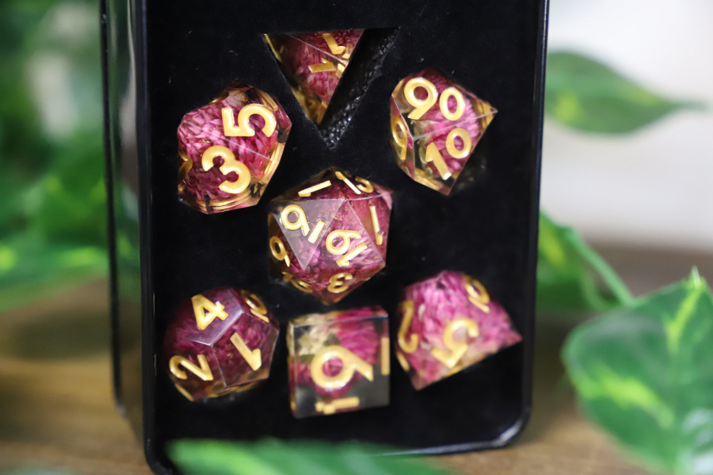 Thousand Day Red - 7 Dice Set