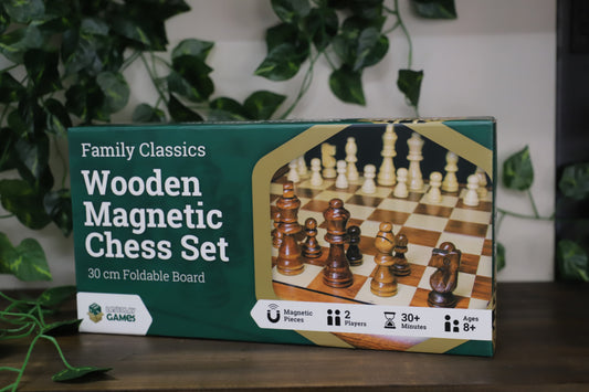 Wooden Magnetic Chess Set