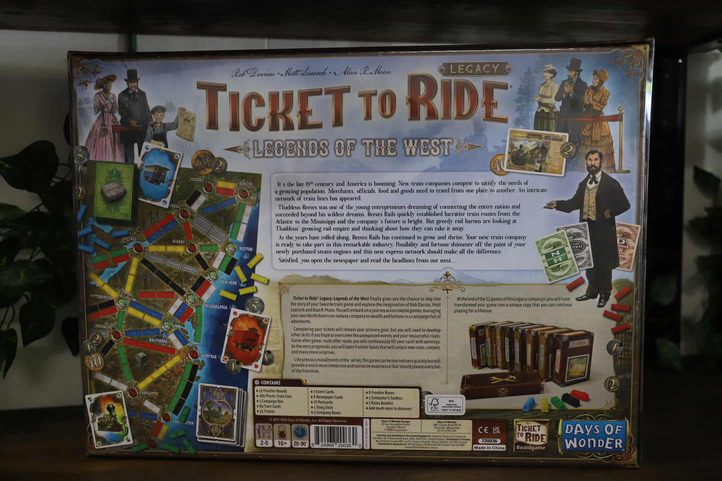 Ticket To Ride Legacy: Legends Of The West