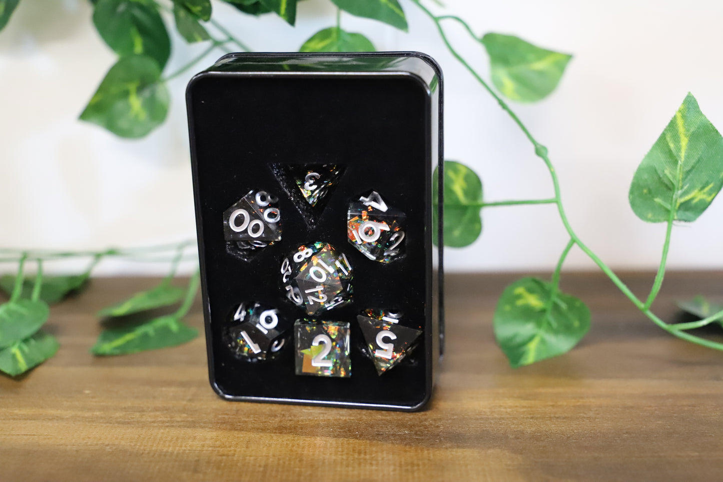 Simmering Coal 7 Set Dice