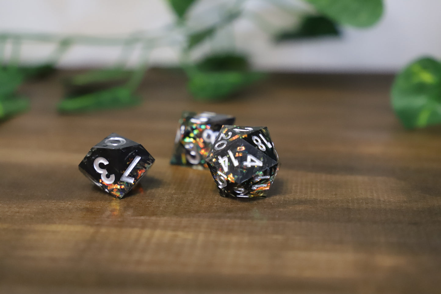 Simmering Coal 7 Set Dice