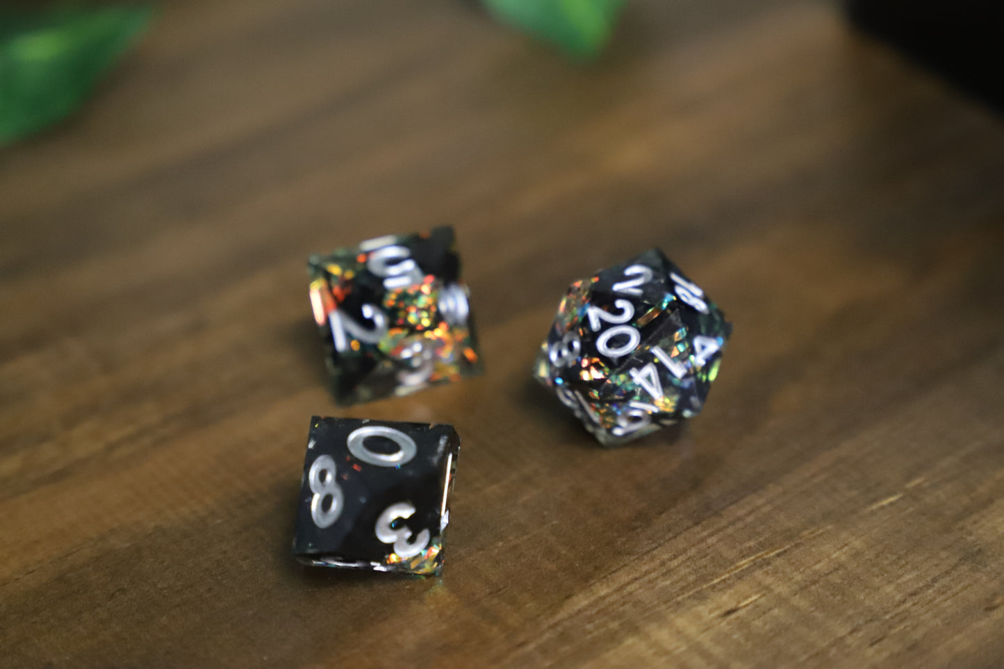 Simmering Coal 7 Set Dice